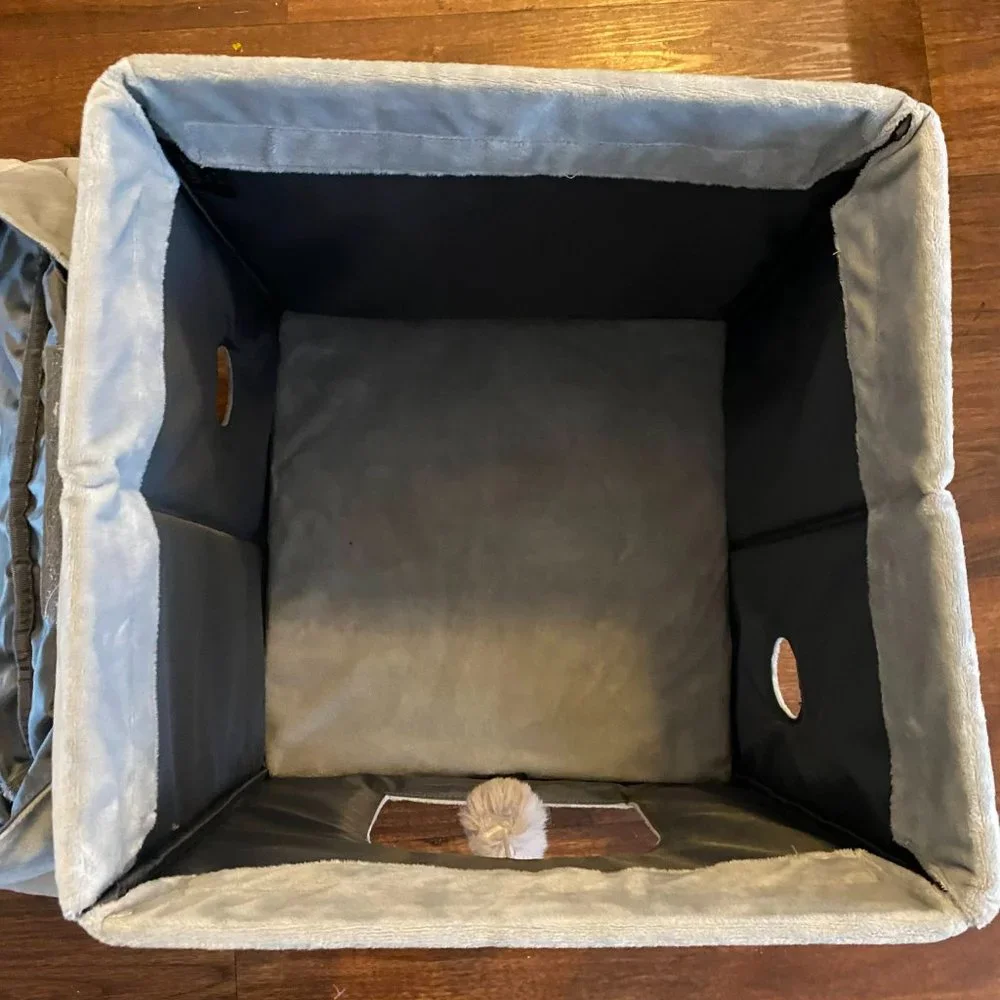 Collapsible Cat Cube Bed